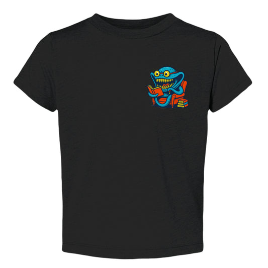 Solid Black Triblend - 3413T - FRONT