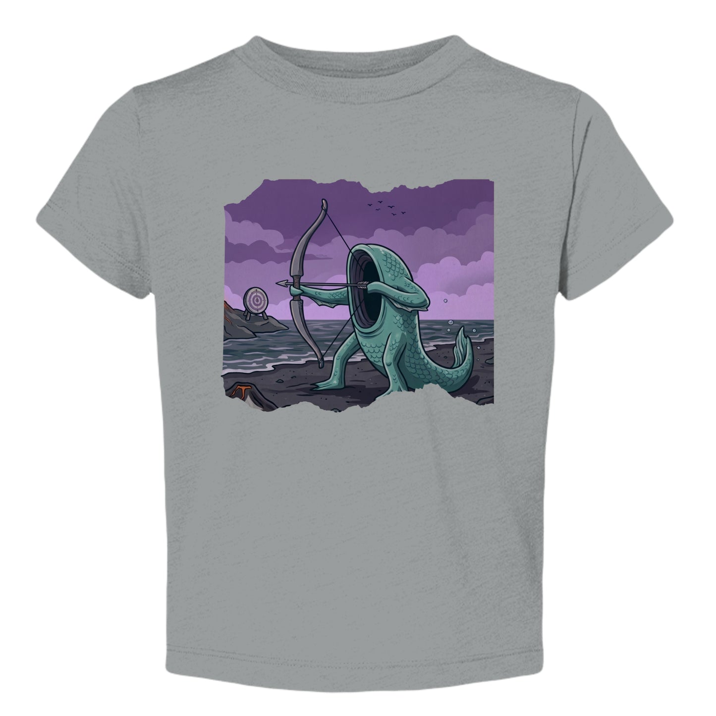 Athletic Grey Triblend - 3413T - FRONT