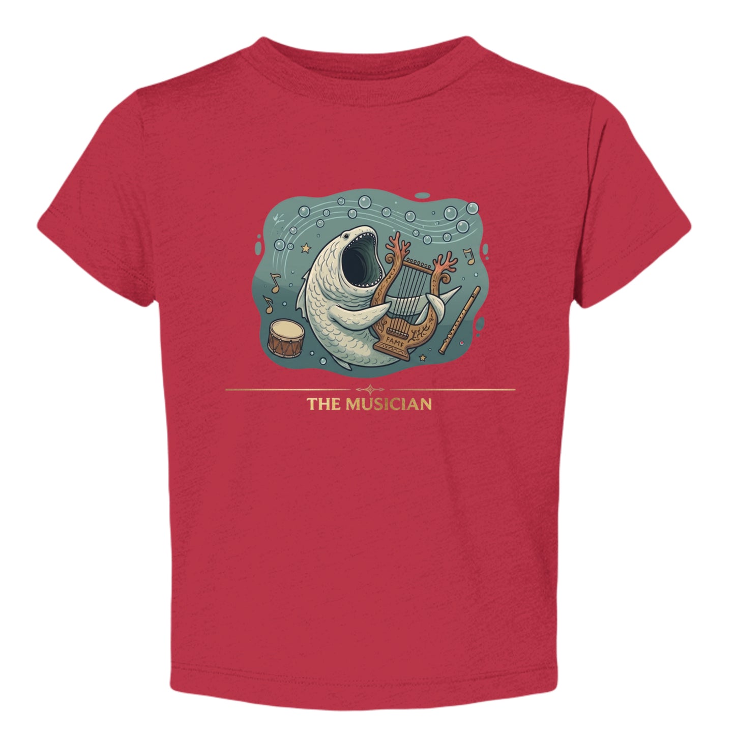 Red Triblend - 3413T - FRONT