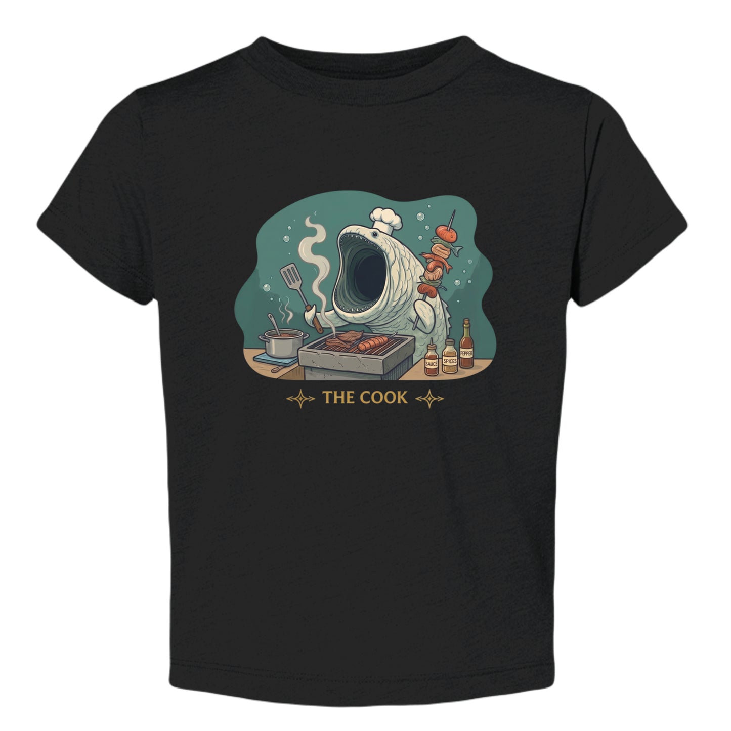 Solid Black Triblend - 3413T - FRONT