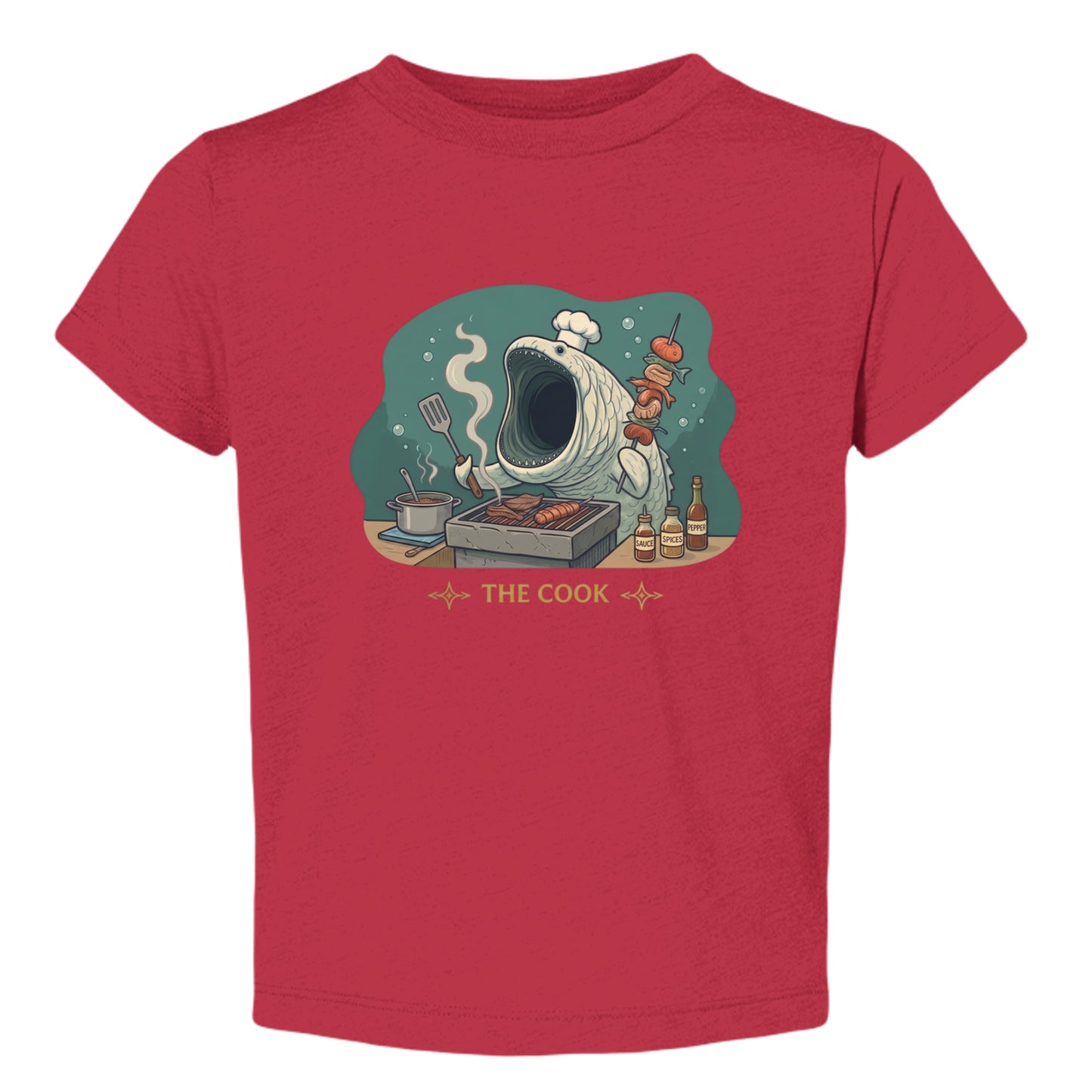 Red Triblend - 3413T - FRONT