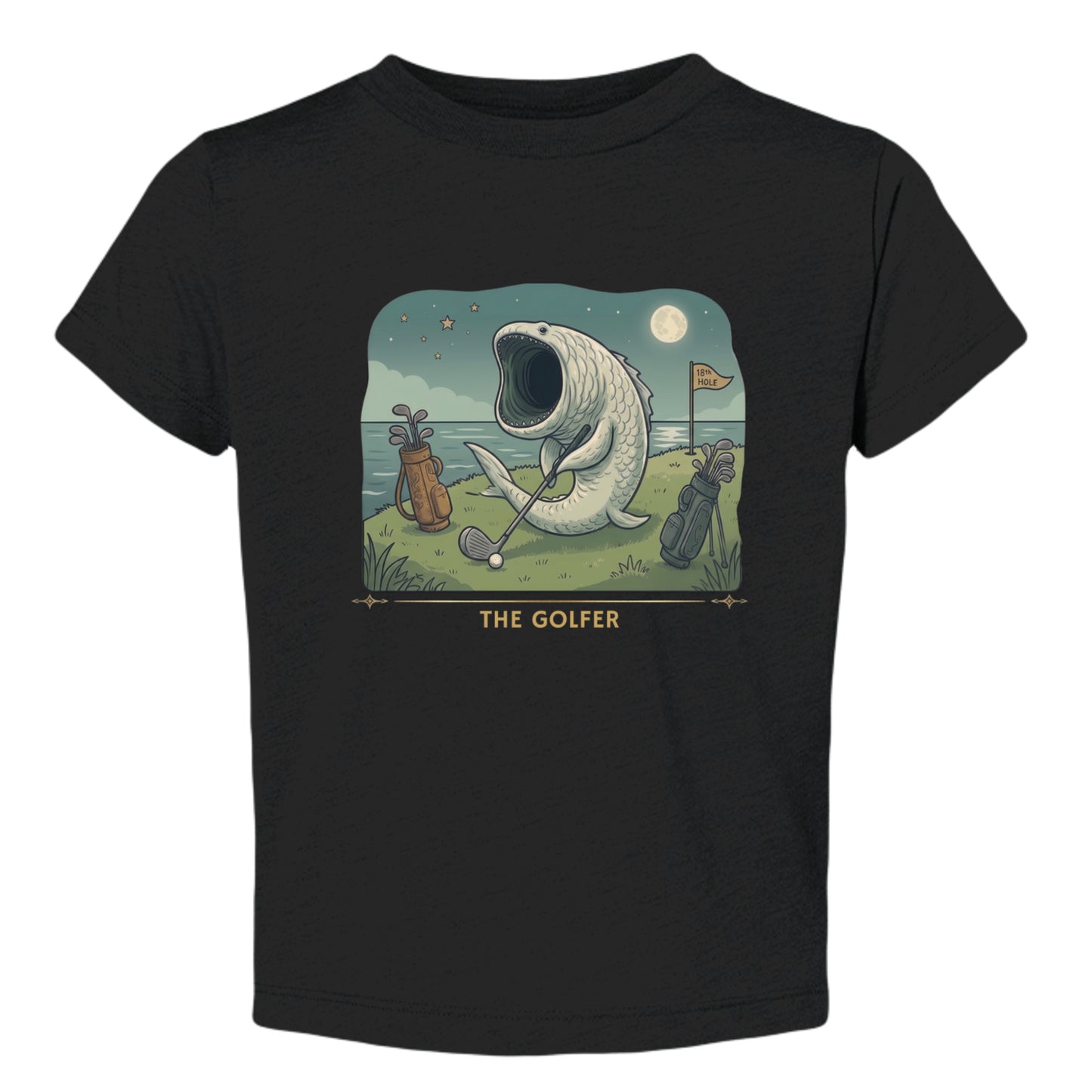 Solid Black Triblend - 3413T - FRONT