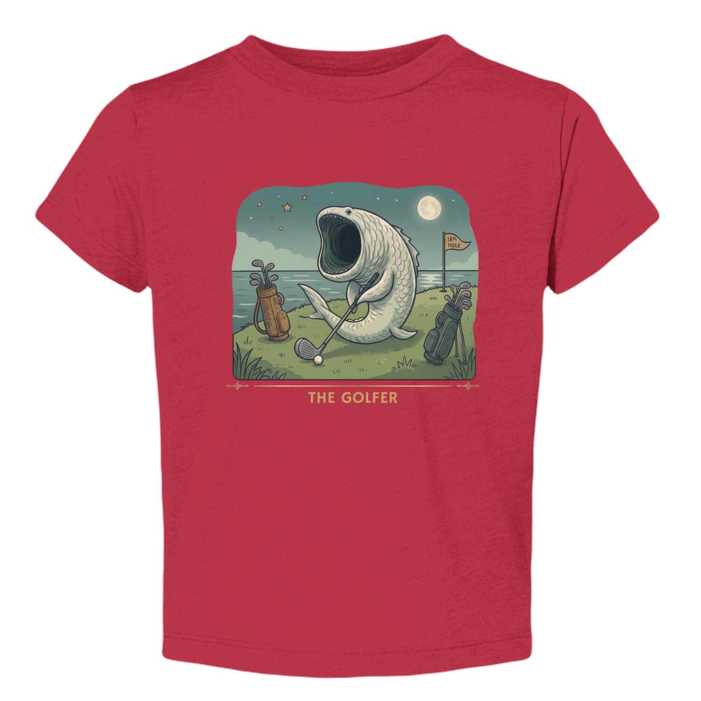 Red Triblend - 3413T - FRONT